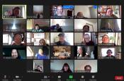 screenshot of a Zoom meeting with the planning committee