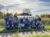 large group at a farm