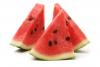 three slices of watermelon